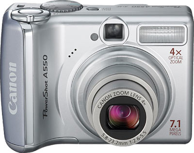 Canon PowerShot A550 Canon PowerShot A550