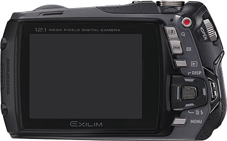 Casio Exilim EX-G1 Back View