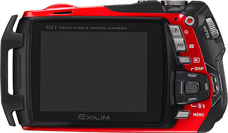 Casio Exilim EX-G1 Back View