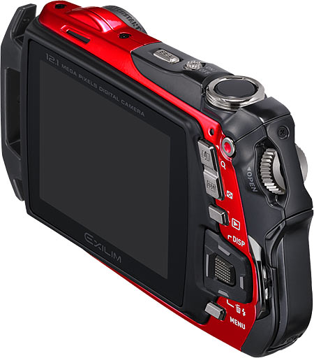 Casio Exilim EX-G1 Back Side View