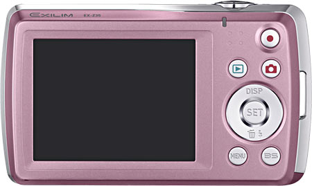 Casio EXILIM EX-Z35 (Back View)