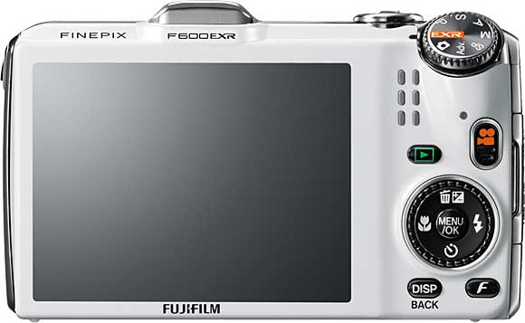 Fujifilm FinePix FX600EXR Back View