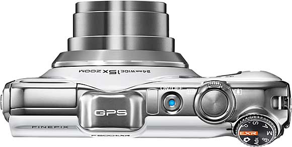 Fujifilm FinePix FX600EXR Top View