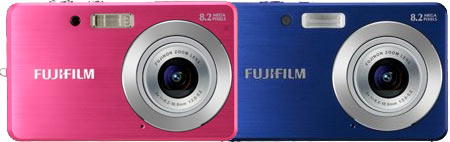 Fujifilm FinePix J12 in Pink or Blue