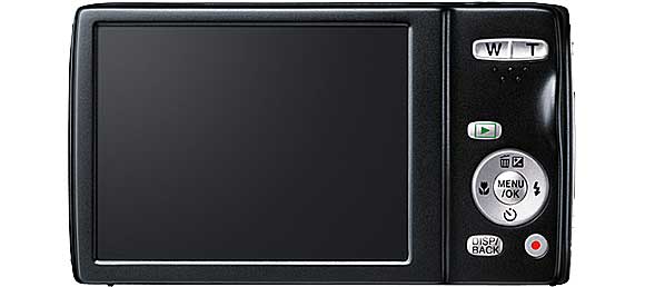 Fujifilm FinePix JZ250 Back View
