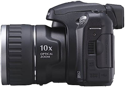 Fujifilm FinePix S5200 - Left View