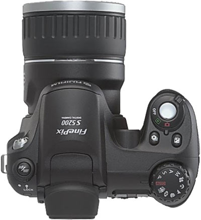 Fujifilm FinePix S5200 - Top View