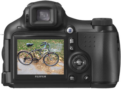 Fujifilm FinePix S6000fd - Back View