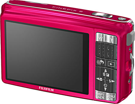 Fujifilm FinePix Z70 Back View
