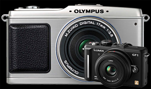 The first Digital Interchangeable Lens cameras The first Digital Interchangeable Lens cameras