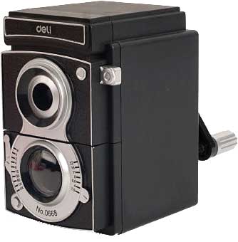 Twin Lens Reflex (TLR) Camera Pencil Sharpener