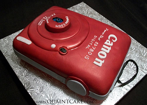 camera shaped cakes