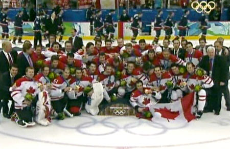 Canada wins Ice Hockey Gold at Vancouver 2010 Winter Olympics