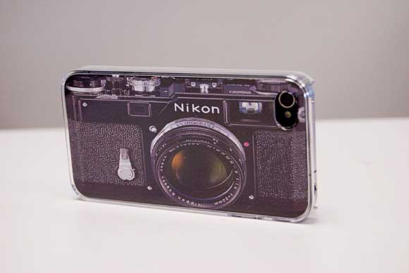 Apple "Nikon S3 template" for the iPhone transparent case