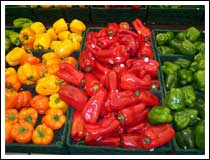 Peppers: 1/60 sec., F2.8 and ISO 80, with Flash (File size: 991 KB)