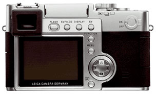Leica Digilux 2 - Back view