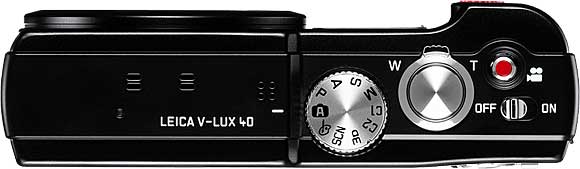 Leica V-Lux 40 Top View
