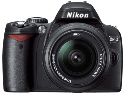 nikon d40 slr. The Nikon D40 digital SLR is
