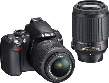 Lenses For Nikon D3000. Nikon D3000 with 18-55mm lens
