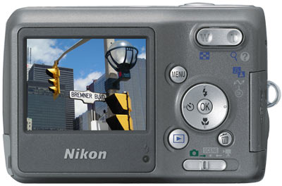 Nikon L2 Back View