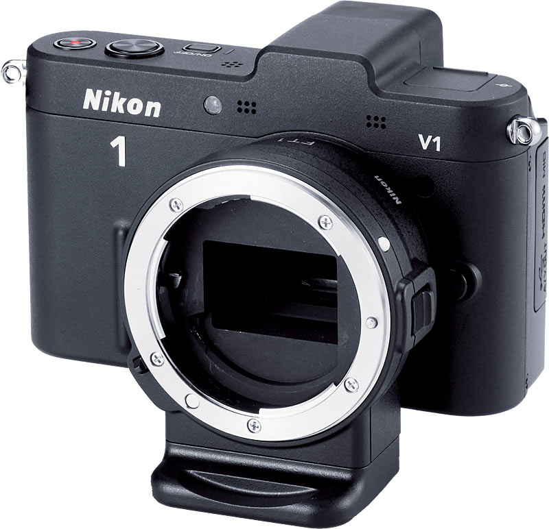 Nikon Announces Nikon 1 System With CXFormat J1 and V1 Mirrorless