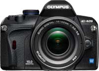 Olympus EVOLT E-420 with ED 14-42mm f3.5/5.6 Zuiko  Digital Zoom Lens