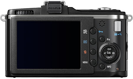 Olympus E-P2 Back View