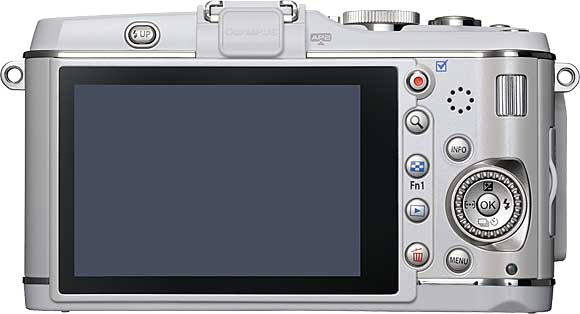 Olympus PEN E-P3 Back View
