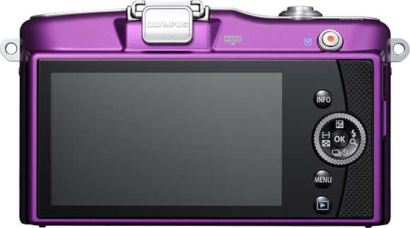Olympus PEN Mini E-PM1 Back View