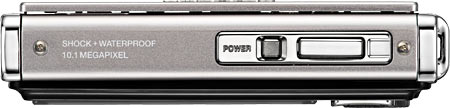Olympus Stylus 1050 SW Top View