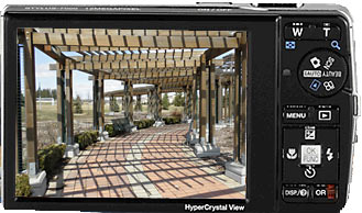 Olympus Stylus 7000 Back View