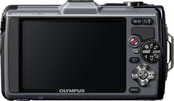 Olympus TOUGH TG-1 iHS Back View