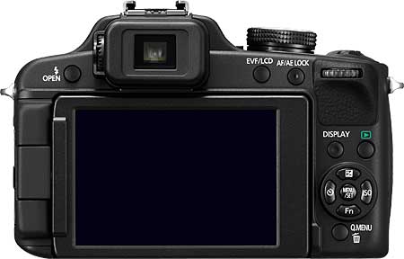 Panasonic LUMIX FZ100 Back View