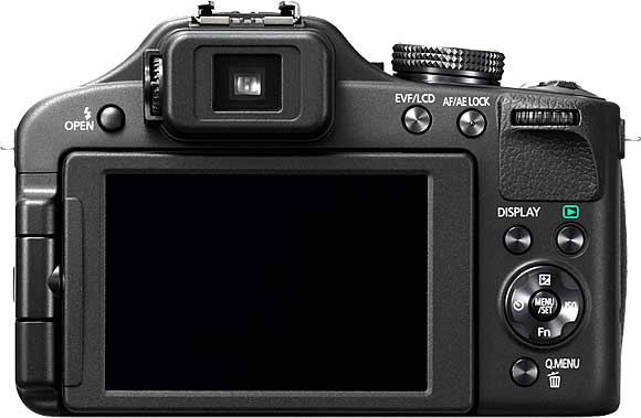 Panasonic LUMIX DMC-FZ150 Back View