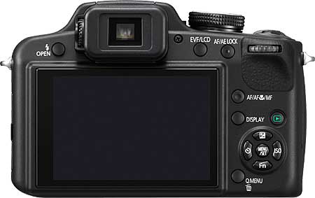 Panasonic Lumix DMC-FZ40 Back View