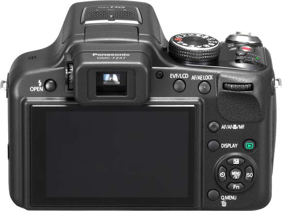 Panasonic Lumix DMC-FZ47 Back View