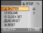 Setup Menu 2 of 3