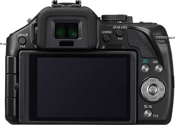 Panasonic Lumix DMC-G5 Back View