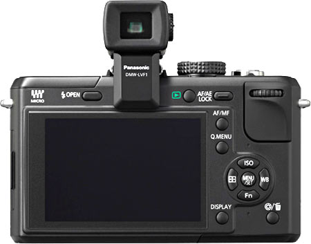Panasonic GF1 with Live View Finder