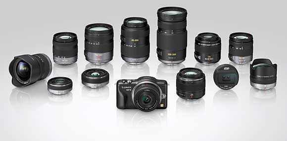 Micro Four Thirds Lenses for the Panasonic GF3