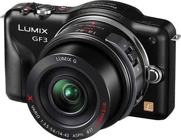 Panasonic LUMIX MDC-GF3 with G X VARIO PZ 14-42mm Retractable Lens Panasonic LUMIX MDC-GF3 with G X VARIO PZ 14-42mm Retractable Lens