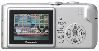 Olympus FE-110 Back View