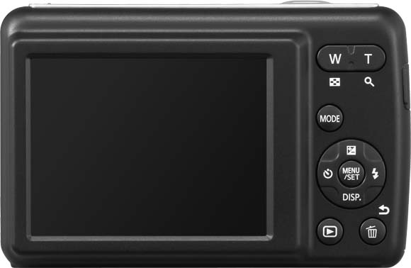 Panasonic Lumix DMC-LS5 Back View