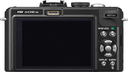 Panasonic LUMIX LX5 Back View