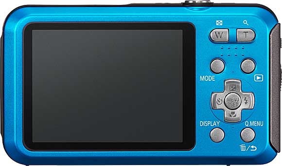 Panasonic LUMIX DMC-TS20 Back View