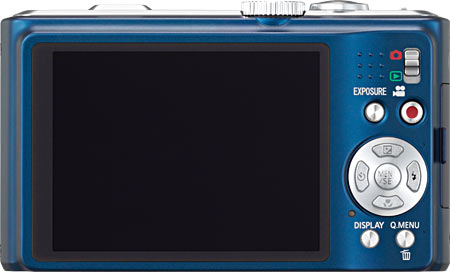 Panasonic Lumix DMC-ZS7 Back View