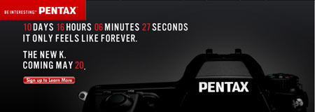 Pentax new K DSLR teaser