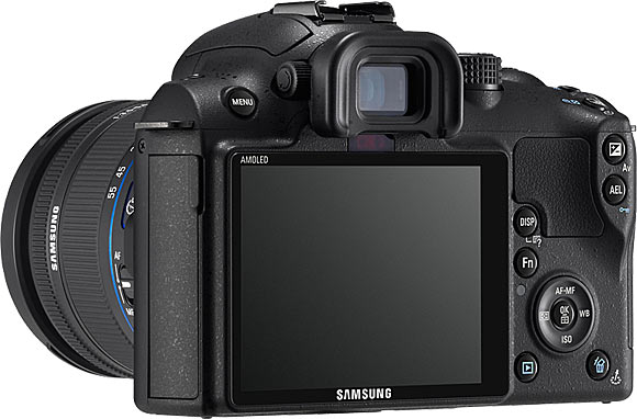 Samsung NX11 Back View