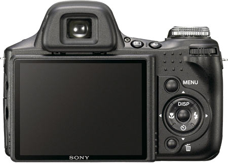 Sony DSC-HX1 Cyber-shot Back View