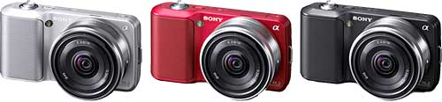Sony NEX-3 Colors